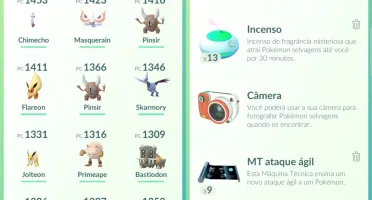 Conta de Pokémon GO