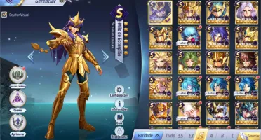 SAINT SEIYA AWAKENING - Conta A52 - Monoceros - Lv 70
