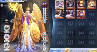 SAINT SEIYA AWAKENING - Conta A52 - Monoceros - Lv 70
