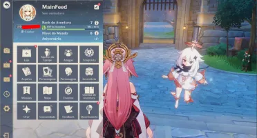 CONTA GENSHIN - AR7 - YAE MIKO + COACH COMPLETO