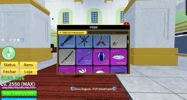 Conta lvl max de blox fruit