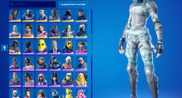 CONTA FORTNITE COM MAIS DE 126 SKINS,C/Salve o mundo