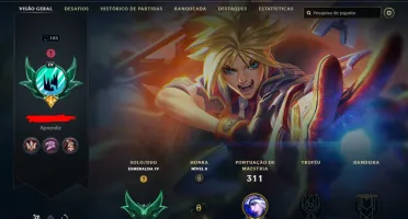 CONTA LOL- LVL 185 - 110 Champions - 49 Skins - FULL ACESSO