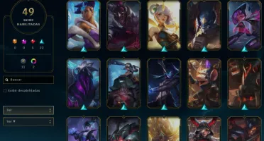 CONTA LOL- LVL 185 - 110 Champions - 49 Skins - FULL ACESSO