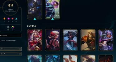 CONTA LOL- LVL 185 - 110 Champions - 49 Skins - FULL ACESSO