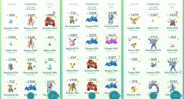 Conta Pokemon Go lv 32 com pkmon legado