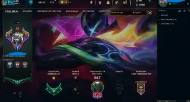 Conta LoL Esmeralda IV
