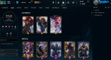Conta LoL Esmeralda IV