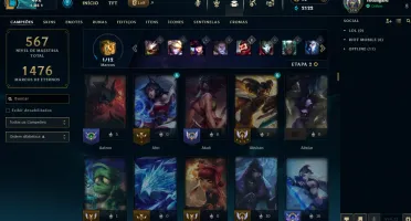 Conta LoL Esmeralda IV
