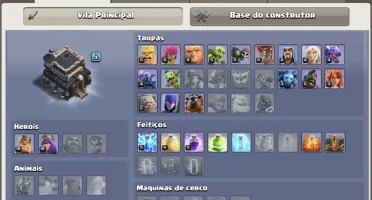 Conta de Clash of Clans cv9