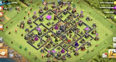 Conta de Clash of Clans cv9
