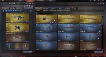 Conta Crossfire 17 vips e muitas m.ns