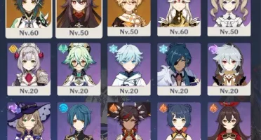 Xiao + Hu Tao + Espada 5* // AR 35