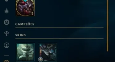 Conta de Lol nivel 37 sem ranking
