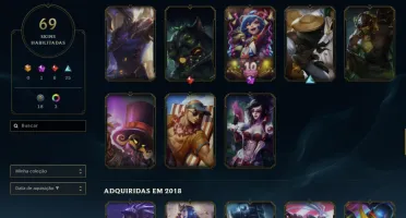 Conta Diamante 3 Full Acesso 96 Campeões 69 Skins