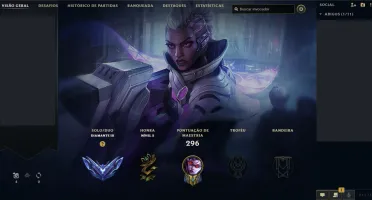 Conta Diamante 3 Full Acesso 96 Campeões 69 Skins