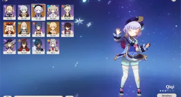 CONTA GENSHIN - AR 39 l QIQI + KLEE + JEAN e muito mais