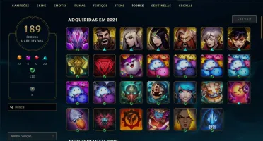 Conta platina 4 125 skins 133 champs