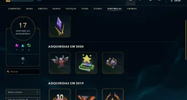 Conta platina 4 125 skins 133 champs
