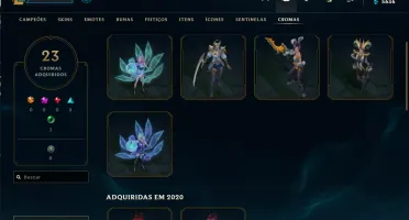 Conta platina 4 125 skins 133 champs