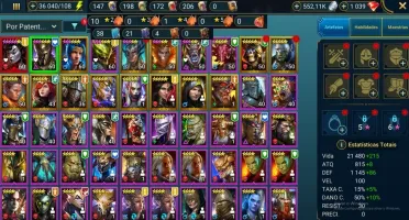 Conta Raid Shadow Legends Mikage + Emic