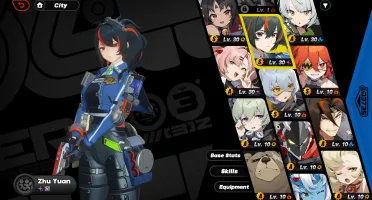 Zenless Zone Zero Zhu Yuan + Nekomata + Soldier 11 + Koleda