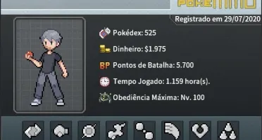 Conta Pokemmo Completa
