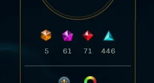 Conta lol 1k skins