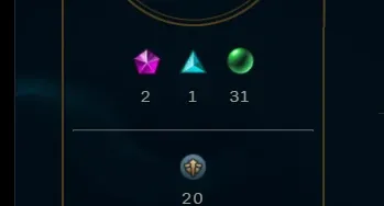 Conta lol 1k skins