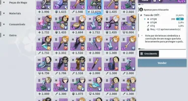 Black Clover M - Ranque 25, Julius c5+arma ou Noelle c5