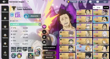 Black Clover M - Ranque 25, Julius c5+arma ou Noelle c5
