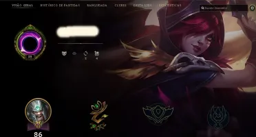 Conta league of legends