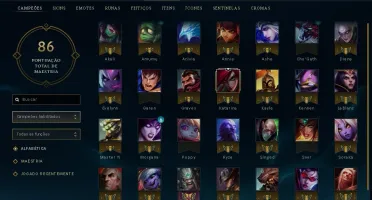 Conta league of legends