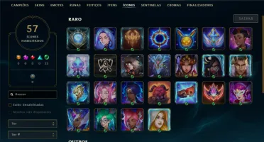 Prata 4 com 45 Champs e 4 Skins