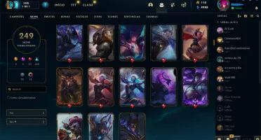 ACC LV242, 249 SKINS, TODOS CAMPEÕES