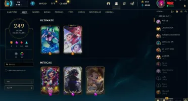 ACC LV242, 249 SKINS, TODOS CAMPEÕES