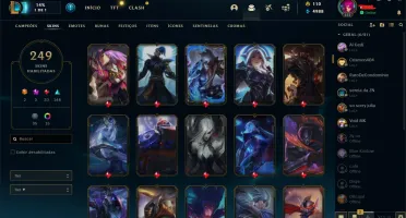 ACC LV242, 249 SKINS, TODOS CAMPEÕES
