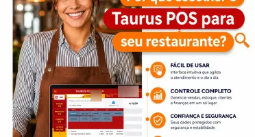 Sistema TaurusPOS para delivery 2026