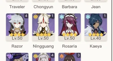 GENSHIN IMPACT CONTA XIAO CHILDE KAZUHA (+4 5*) AR56