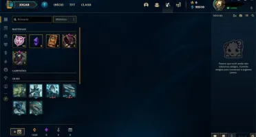 Conta LoL, Diamante I, EA para trocar de Nick