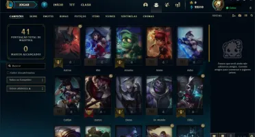 Conta LoL, Diamante I, EA para trocar de Nick