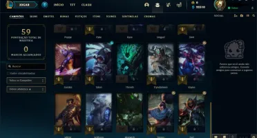 Conta LoL, Diamante I, EA para trocar de Nick