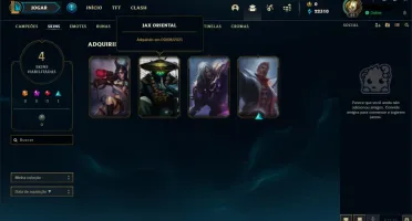 Conta LoL, Diamante I, EA para trocar de Nick