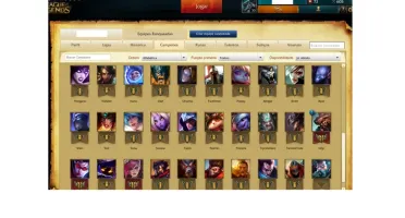 Conta league of legends/ 60 champs/ prata IV / 5 skins