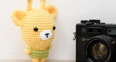 Girafa Cabeçuda Amigurumi Artesanal para Bebê