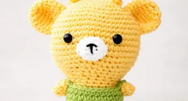 Girafa Cabeçuda Amigurumi Artesanal para Bebê