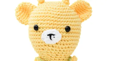 Girafa Cabeçuda Amigurumi Artesanal para Bebê