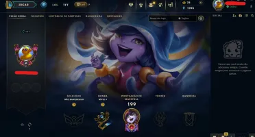 Conta League of Legends Full Acesso - 45 Champs e 22 Skins