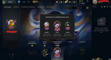 Conta League of Legends Full Acesso - 45 Champs e 22 Skins