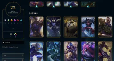 Conta League of Legends Full Acesso - 45 Champs e 22 Skins